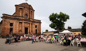 La piazza di Coassolo