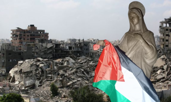 La Madonna del Canavese prega per i bambini della Palestina