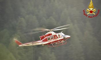 Papà e figlia bloccati sulla ferrata della Ruceia: salvati dal "Drago"