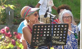 Un momento del concerto catturato dall'obiettivo di Giorgio M. Bellezza