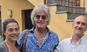Dopo Caluso, Ronn Moss scopre il fascino di Candia Canavese