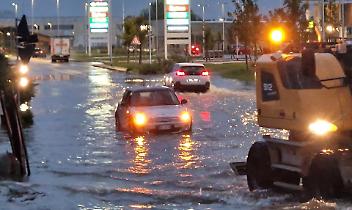Una città allagata, in tutti i sensi