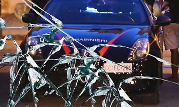 Vetri infranti a Santena