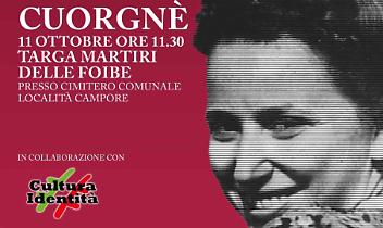 Cuorgné ricorda Norma Cossetto: una rosa l’11 ottobre