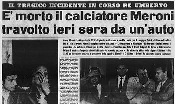 15 ottobre 1967 – La Farfalla granata vola per l’ultima volta.