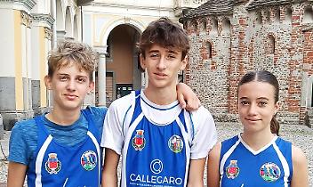 Giacomo Aiassa, Matteo Polidoro e Rebecca Capobianco