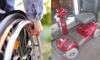 Venaria, rubato lo scooter per disabili del padre: l’appello sui social per ritrovarlo