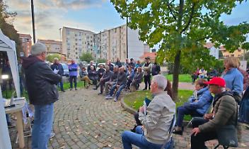 L'incontro tra i residenti del quartiere e l'amministrazione comunale di Chivasso