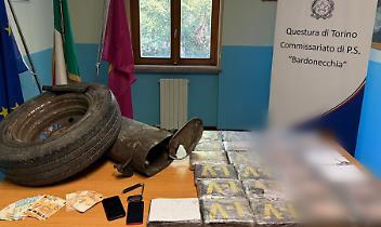 29 chili di cocaina nascosti 