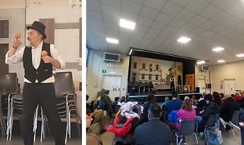 “Vitamina C… come cultura”: giocoleria e sorrisi nella sala polivalente di Lauriano