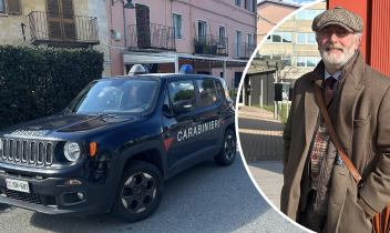 In foto, la scena del delitto e l'avvocato Filippo Amoroso