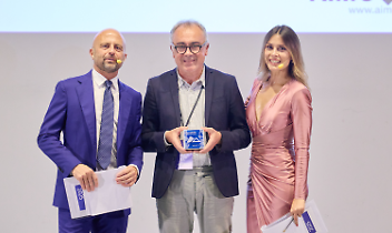 Giacomino Martinetto ritira il premio