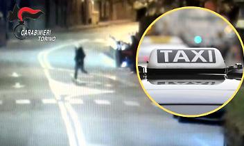 Tassista rapinato 