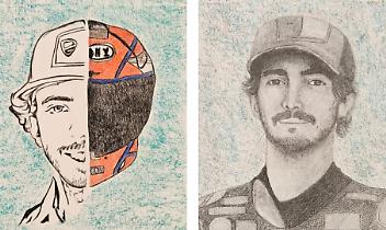 ll casco di Pecco Bagnaia immaginato da bambini e ragazzi: a Chivasso nasce una mostra “speciale”