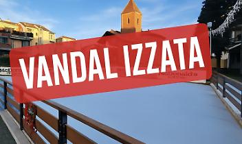 Vandali ad Alpignano, danneggiato l&rsquo;impianto della pista di pattinaggio a poche ore dall&rsquo;inaugurazione