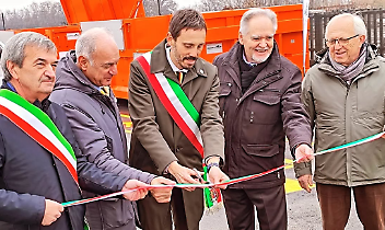 San Benigno inaugura il nuovo centro di raccolta consortile