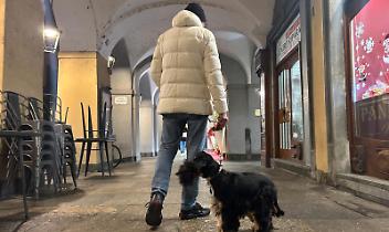 Tutto &egrave; accaduto durante una passeggiata sotto i portici di via Torino a Chivasso