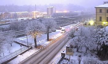 Ecco la neve! Fiocchi fino a 300 metri tra Langhe e Cebano (FOTO e VIDEO)