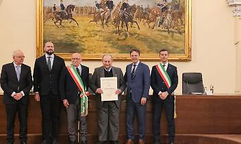 Il capogruppo degli Aplini di Sciolze diventa Cavaliere della Repubblica