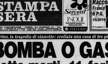 Un'esplosione nella notte e un boato devastante.