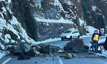 Frana nelle Valli di Lanzo