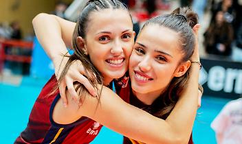 Laila Cantoni e Maria Stella Chiara (FOTO MANCINI AGENCY / FIPAV)