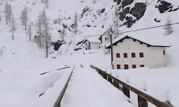 L'inverno torna sulle Alpi piemontesi