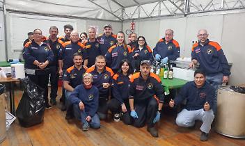 Il gruppo degli organizzatori 