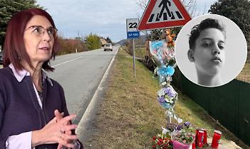 Il luogo dell'incidente, la procuratrice capo di Ivrea Gabriella Viglione e il giovane Mark Mariut