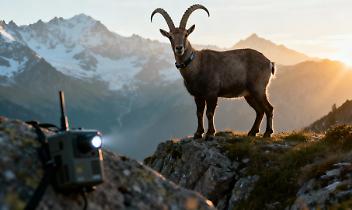 Stambecchi monitorati con GPS e fototrappole: Italia e Francia insieme per la tutela alpina