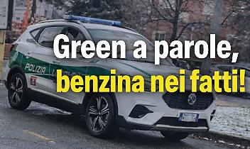 Green a parole, benzina nei fatti: la nuova auto dei vigili accende la polemica in citt&agrave;
