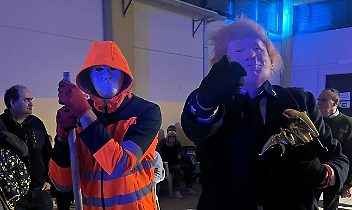 Carnevale di Bollengo: la tradizione resiste con una palma al posto dello scarlo e i tapiri