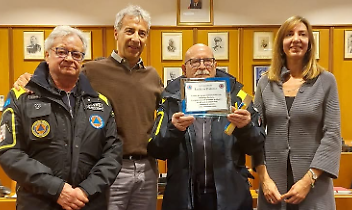 San Mauro saluta Luciano Dainese, storico volontario della Protezione Civile