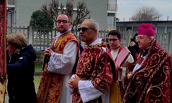 San Potito unisce Mappano e Ascoli Satriano: gemellaggio, memoria e il labaro del 1937