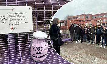 San Mauro Torinese inaugura una panchina lilla: un simbolo contro i disturbi alimentari