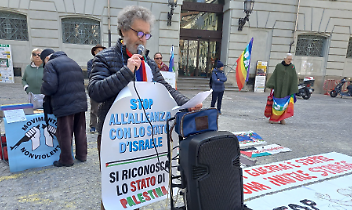 Ivrea denuncia: &ldquo;L&rsquo;Italia dice che vuole la pace ma sta lavorando in appoggio l'aviazione americana&rdquo;