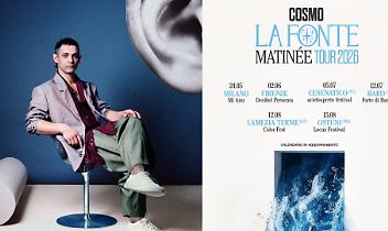 Cosmo lancia il suo nuovo tour: la nuova estate del pop elettronico italiano &egrave; &ldquo;made in Ivrea&rdquo;