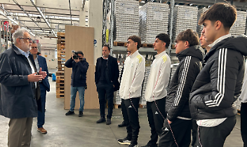 I giovani della Juventus U20 diventano volontari per il Banco Alimentare del Piemonte