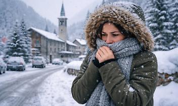  Torna il freddo con neve e venti forti
