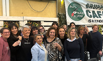 Le "donne alpine" festeggiate dal Gruppo di Cafasse