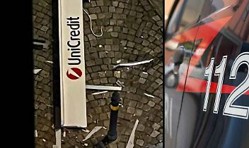 Volpiano, assalto al bancomat 