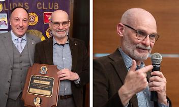 Matteo Olivetti premiato dai Lions: il Melvin Jones Fellow per l&rsquo;impegno nella memoria industriale