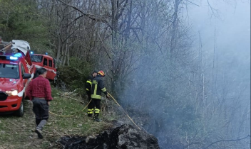 Ancora fuoco nel Canavese
