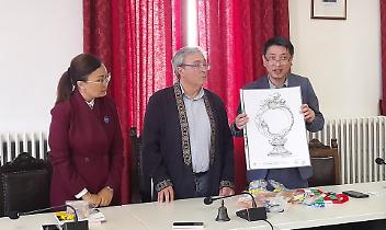 Castellamonte La delegazione kazaka in visita in citt&agrave;