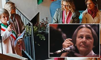 Dopo l'alluvione, Lauriano intitola la biblioteca a Nilde Iotti: sala piena e comunit&agrave; presente