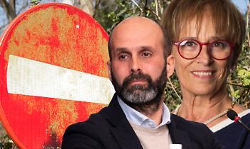 I sindaci di Albiano e Ivrea chiudono il ponte e spariscono. Famiglia abbandonata e isolata