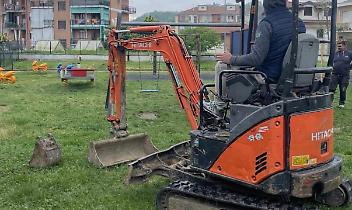 Parco Primo Levi chiuso per lavorI