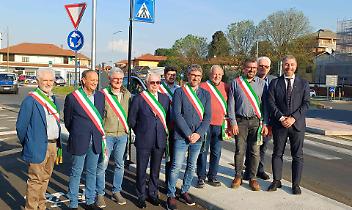 Nole, la nuova rotatoria