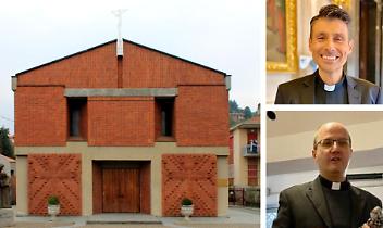 La Chiesa di Sant'Anna, don Luca Ramello e don Stefano Votta