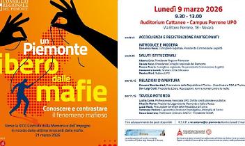 Un Piemonte libero dalle mafie